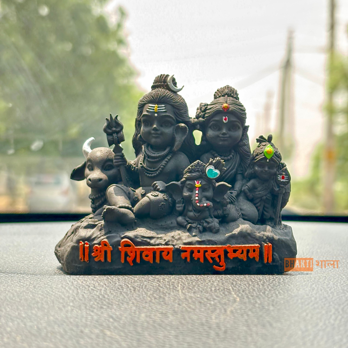 Divine Shiv Ji Parivar Idol - By BhaktiShala