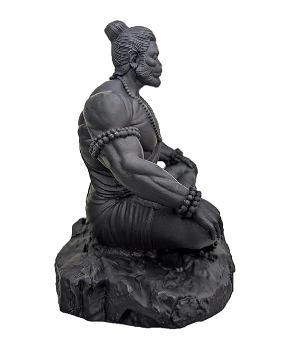 Lord Hanuman Sitting Idol for Car Dashboard By BhaktiShala