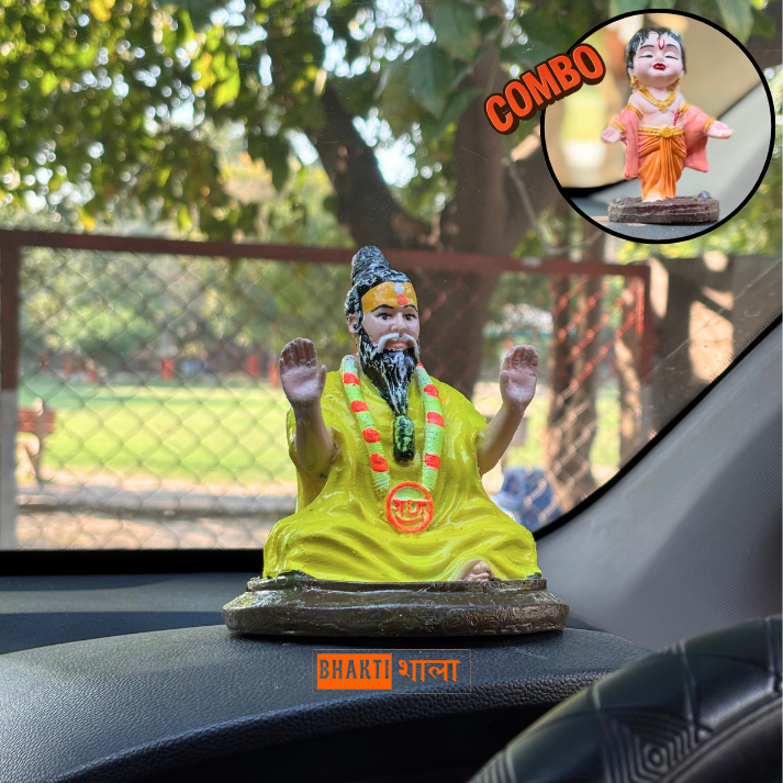 Shri Premanand Ji Maharaj + Kanha ji Idol By BhaktiShala
