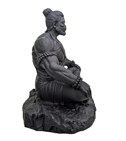 Lord Hanuman Sitting Idol for Car Dashboard By BhaktiShala