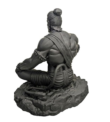 Lord Hanuman Sitting Idol for Car Dashboard By BhaktiShala