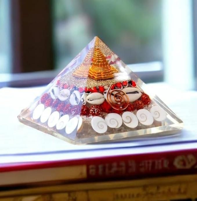 Bhaktishala Crystal Gomati Chakra Shree Yantra Pyramid