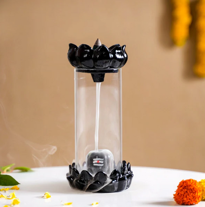 Shivling Smoke Fountain Incense Holder